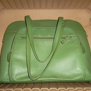 Vintage Green Samsonite Business Messenger bag